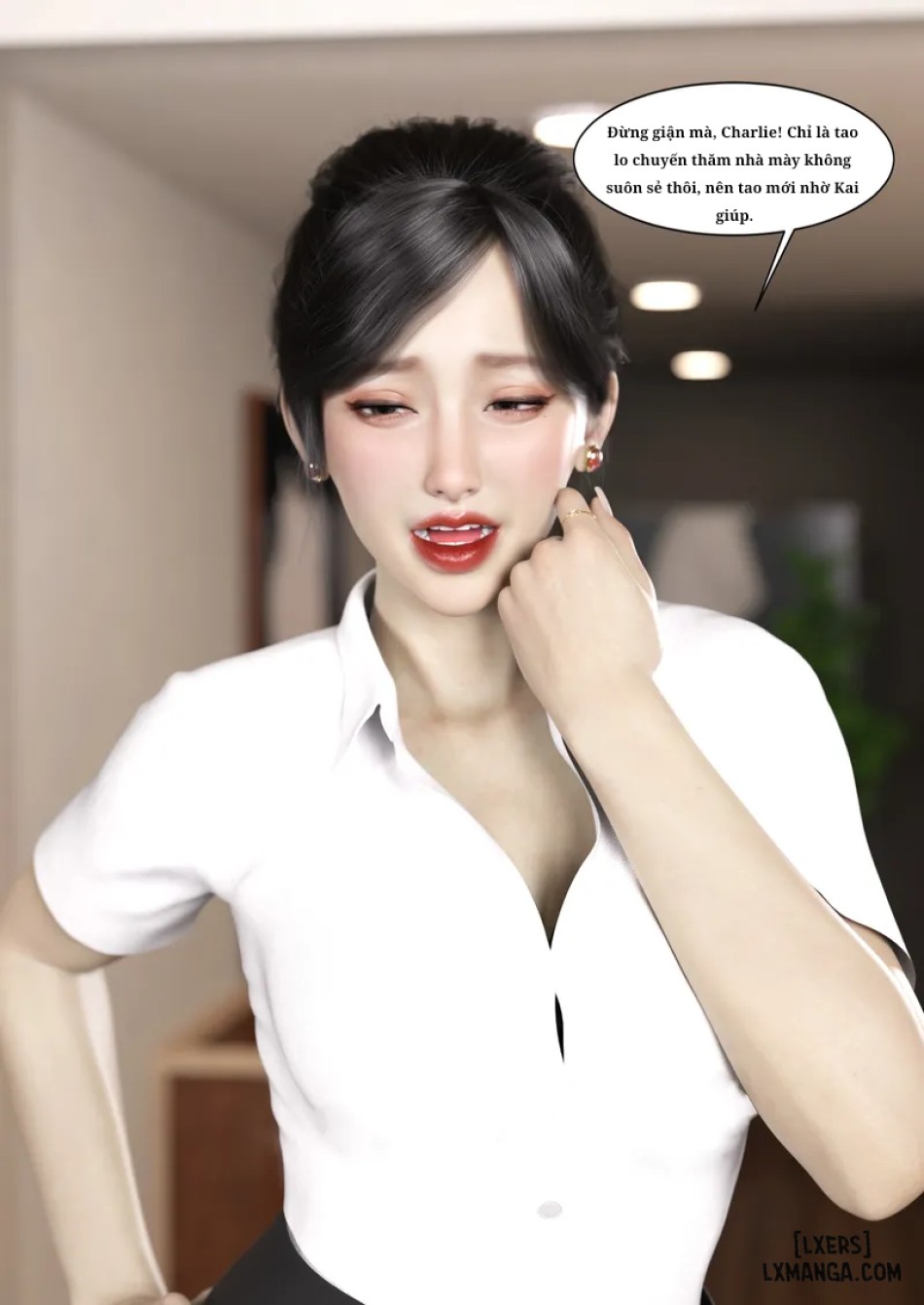 Mẹ tôi bị thằng bạn chơi. 