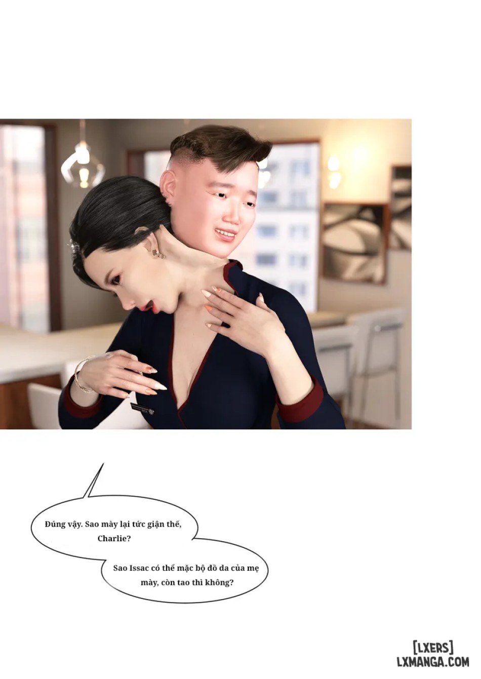 Mẹ tôi bị thằng bạn chơi. 