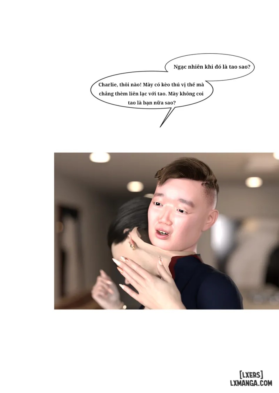 Mẹ tôi bị thằng bạn chơi. 
