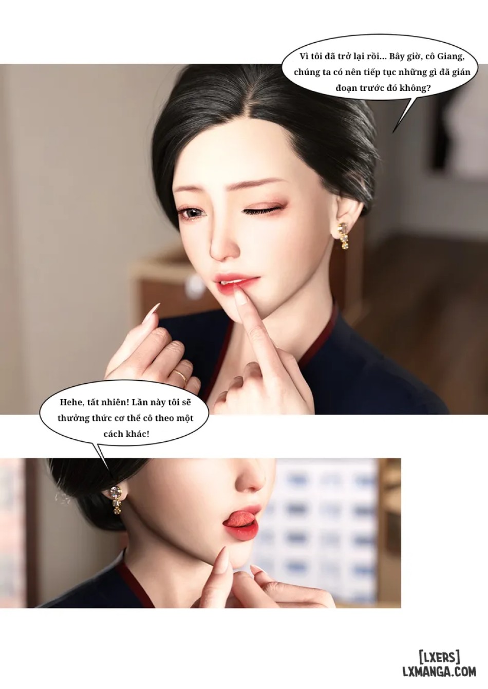 Mẹ tôi bị thằng bạn chơi. 