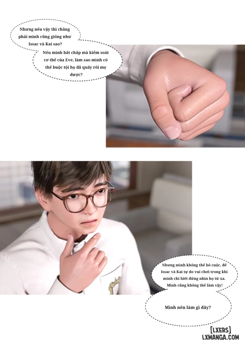 Mẹ tôi bị thằng bạn chơi. 