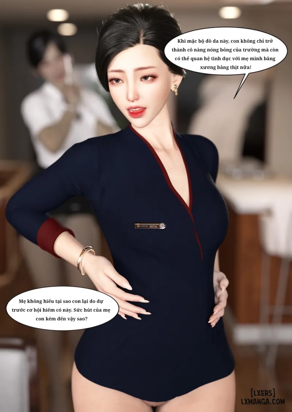 Mẹ tôi bị thằng bạn chơi. 