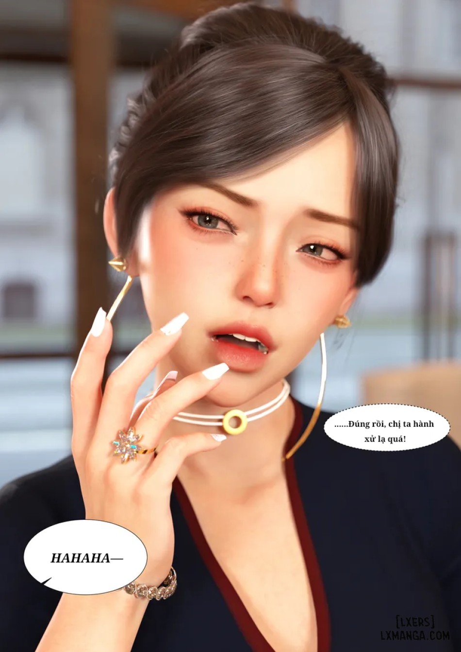 Mẹ tôi bị thằng bạn chơi. 