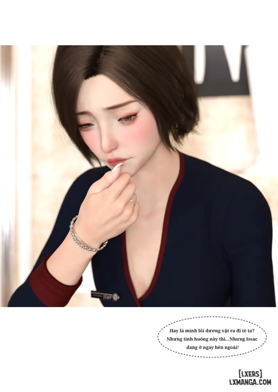Mẹ tôi bị thằng bạn chơi. 