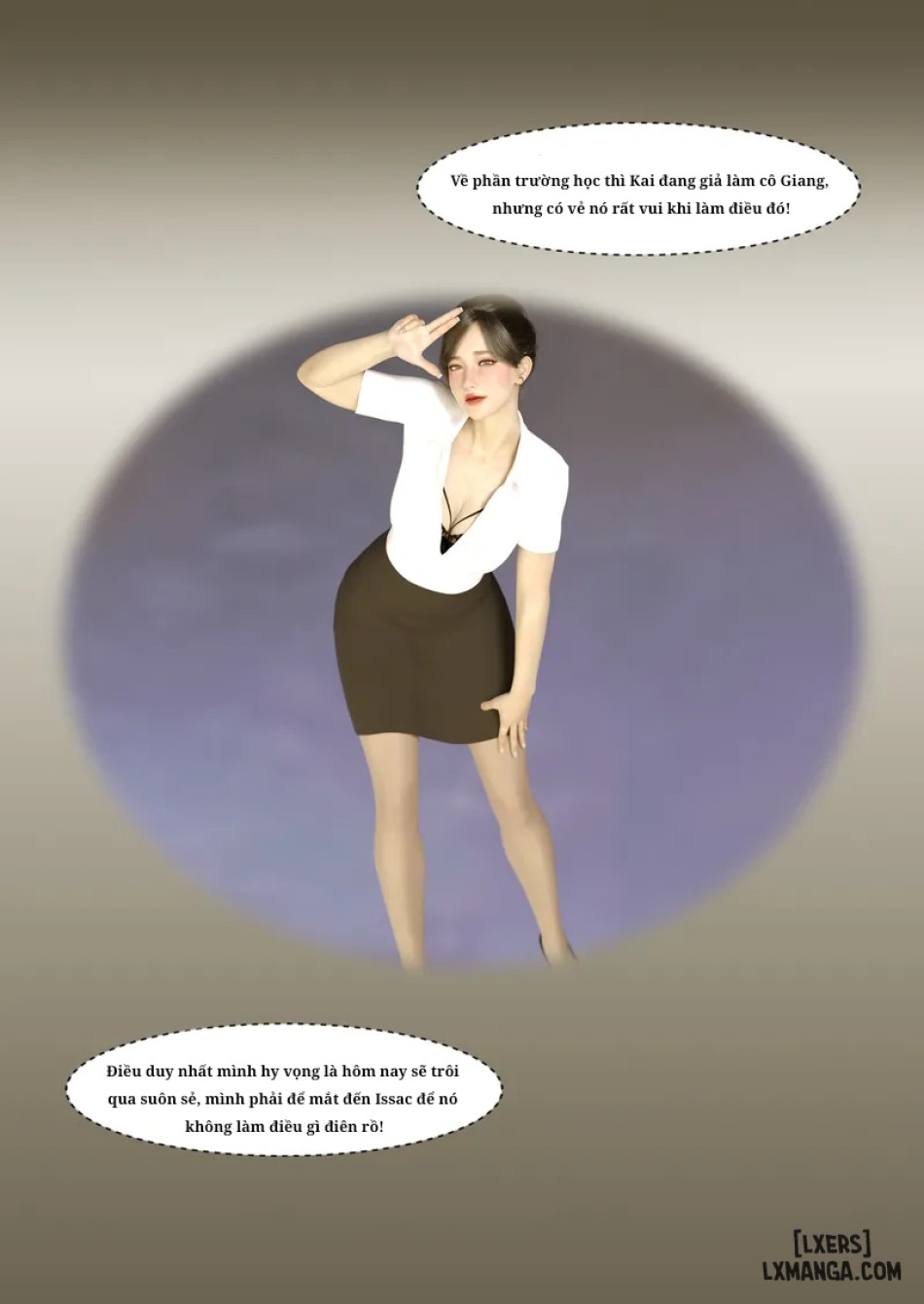 Mẹ tôi bị thằng bạn chơi. 