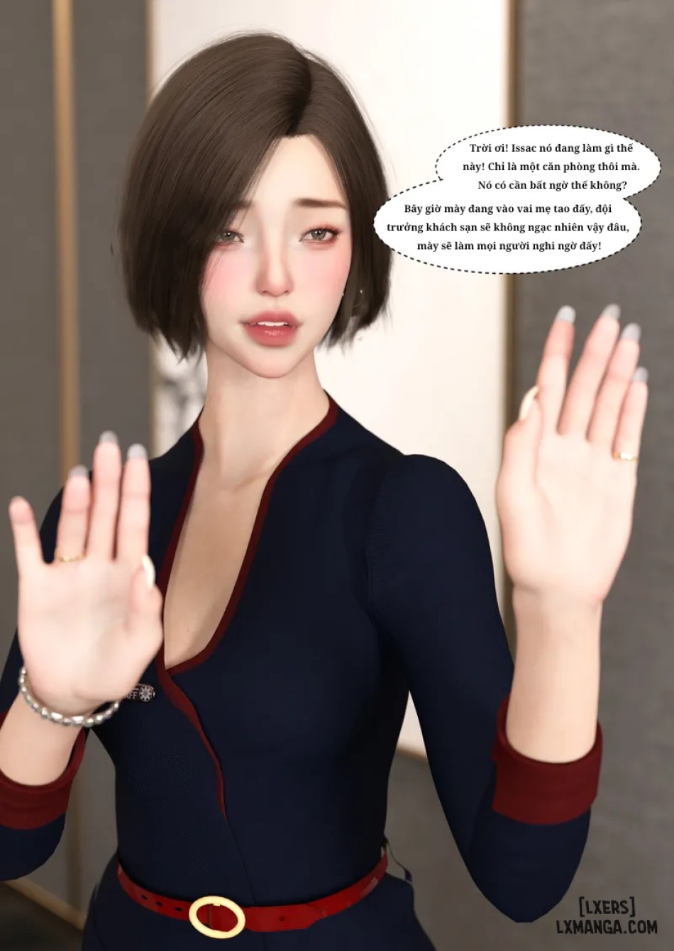 Mẹ tôi bị thằng bạn chơi. 