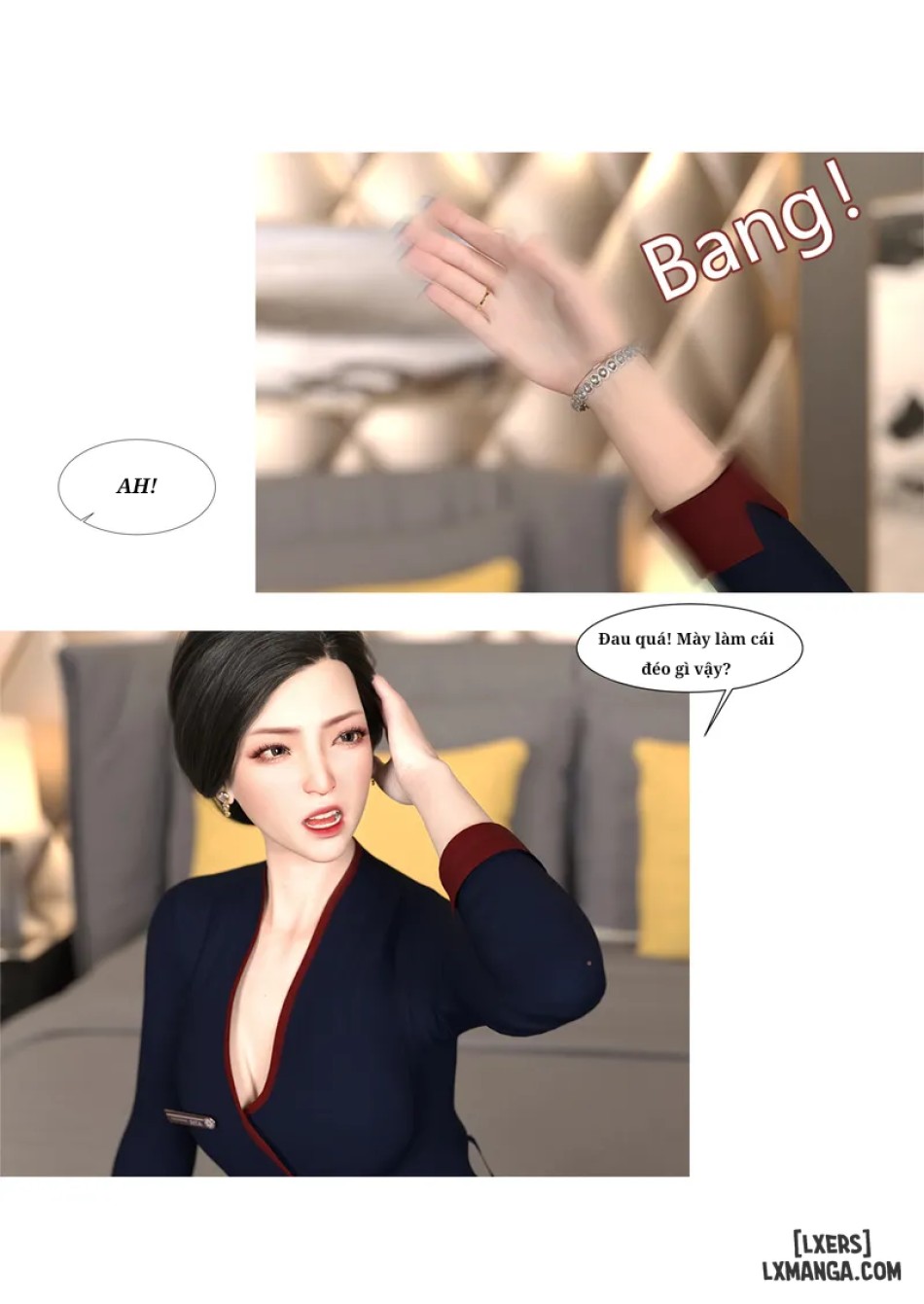 Mẹ tôi bị thằng bạn chơi. 