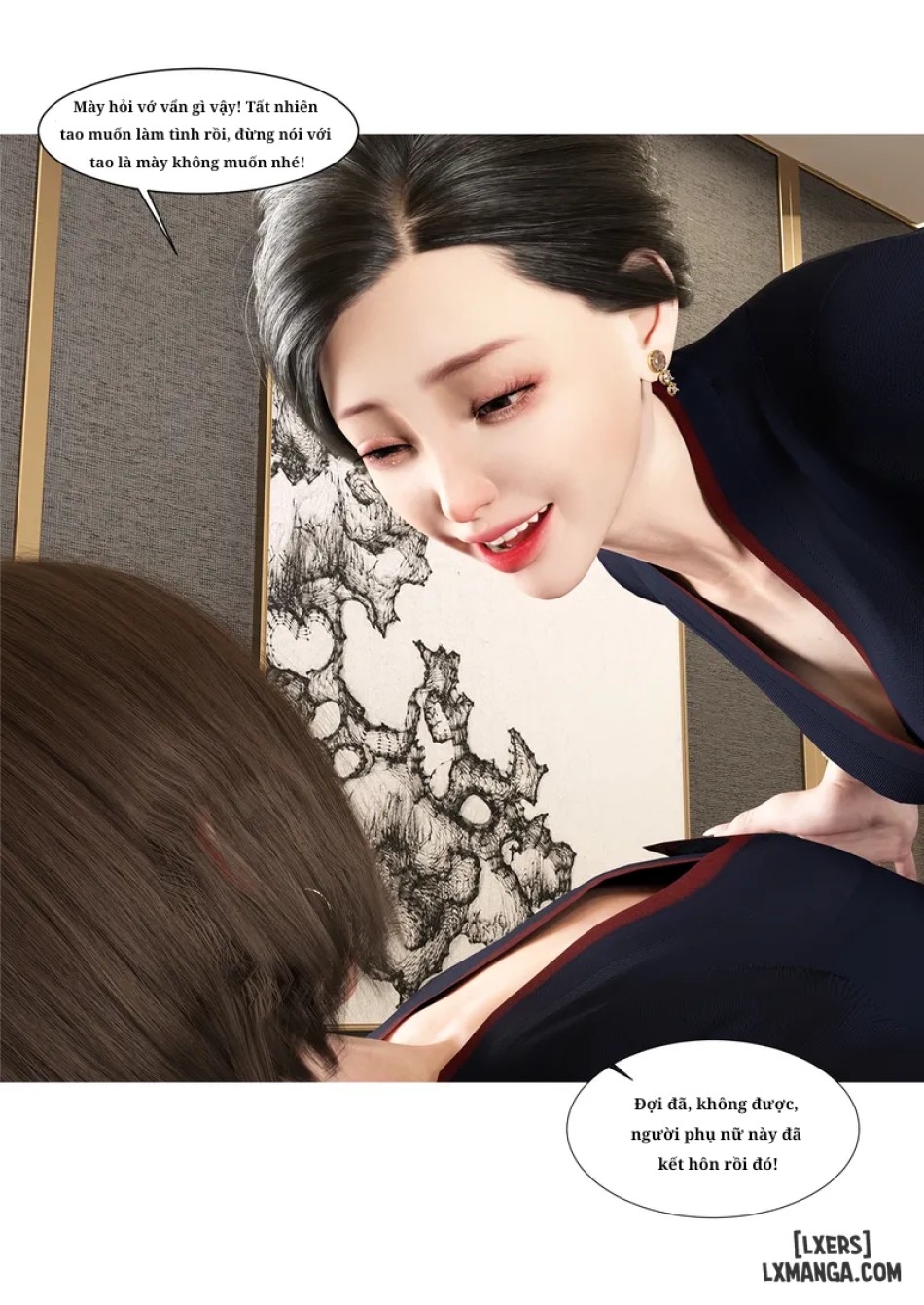 Mẹ tôi bị thằng bạn chơi. 