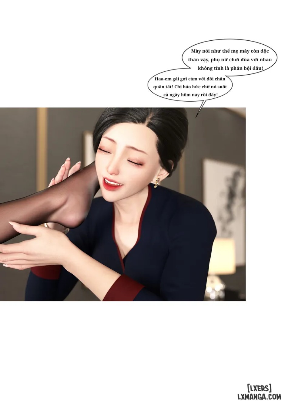 Mẹ tôi bị thằng bạn chơi. 