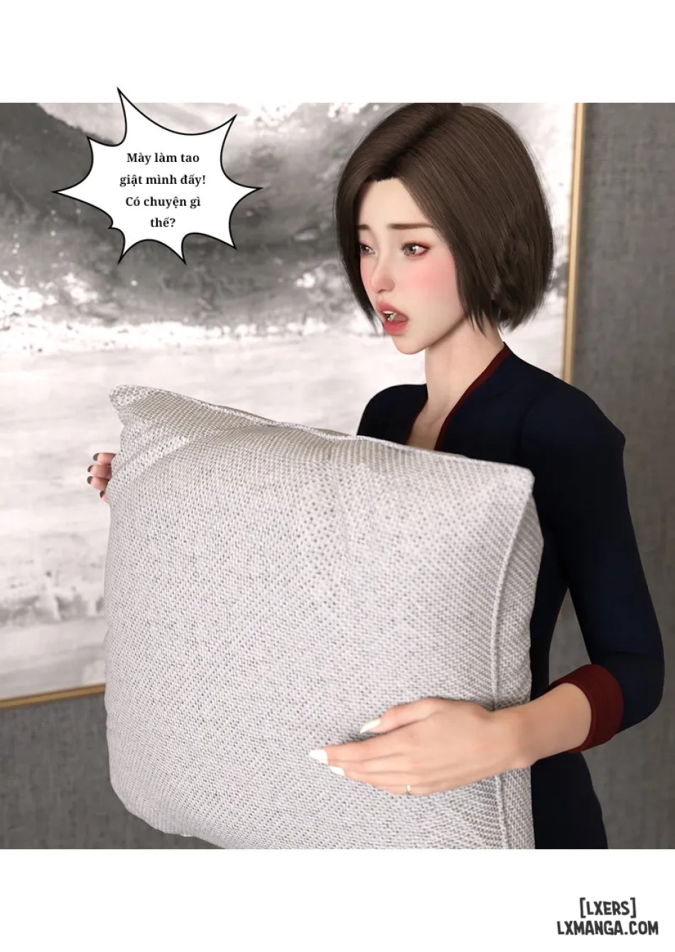Mẹ tôi bị thằng bạn chơi. 