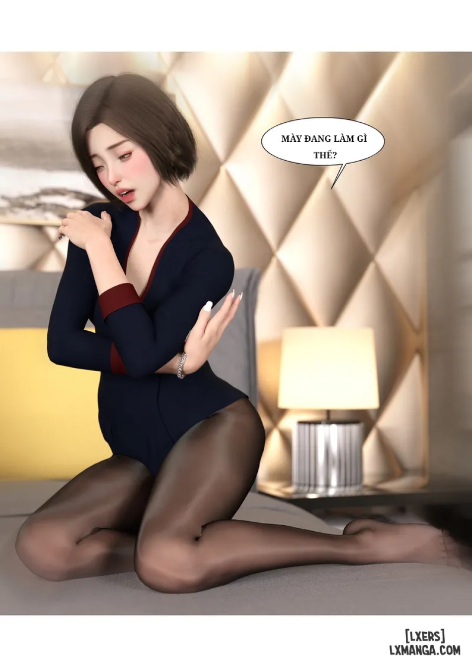 Mẹ tôi bị thằng bạn chơi. 