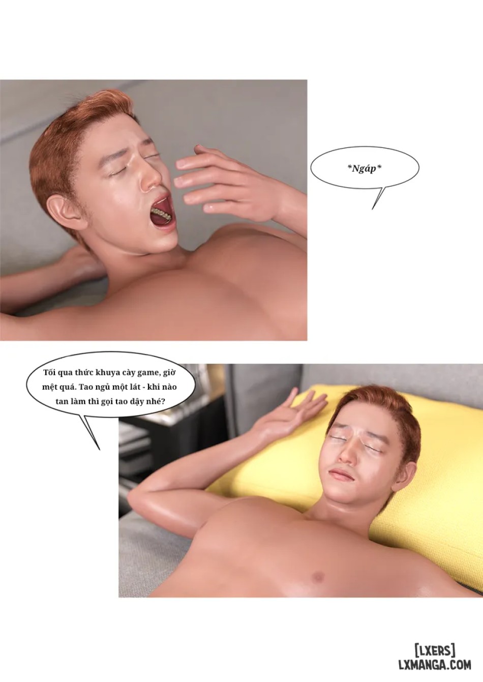 Mẹ tôi bị thằng bạn chơi. 