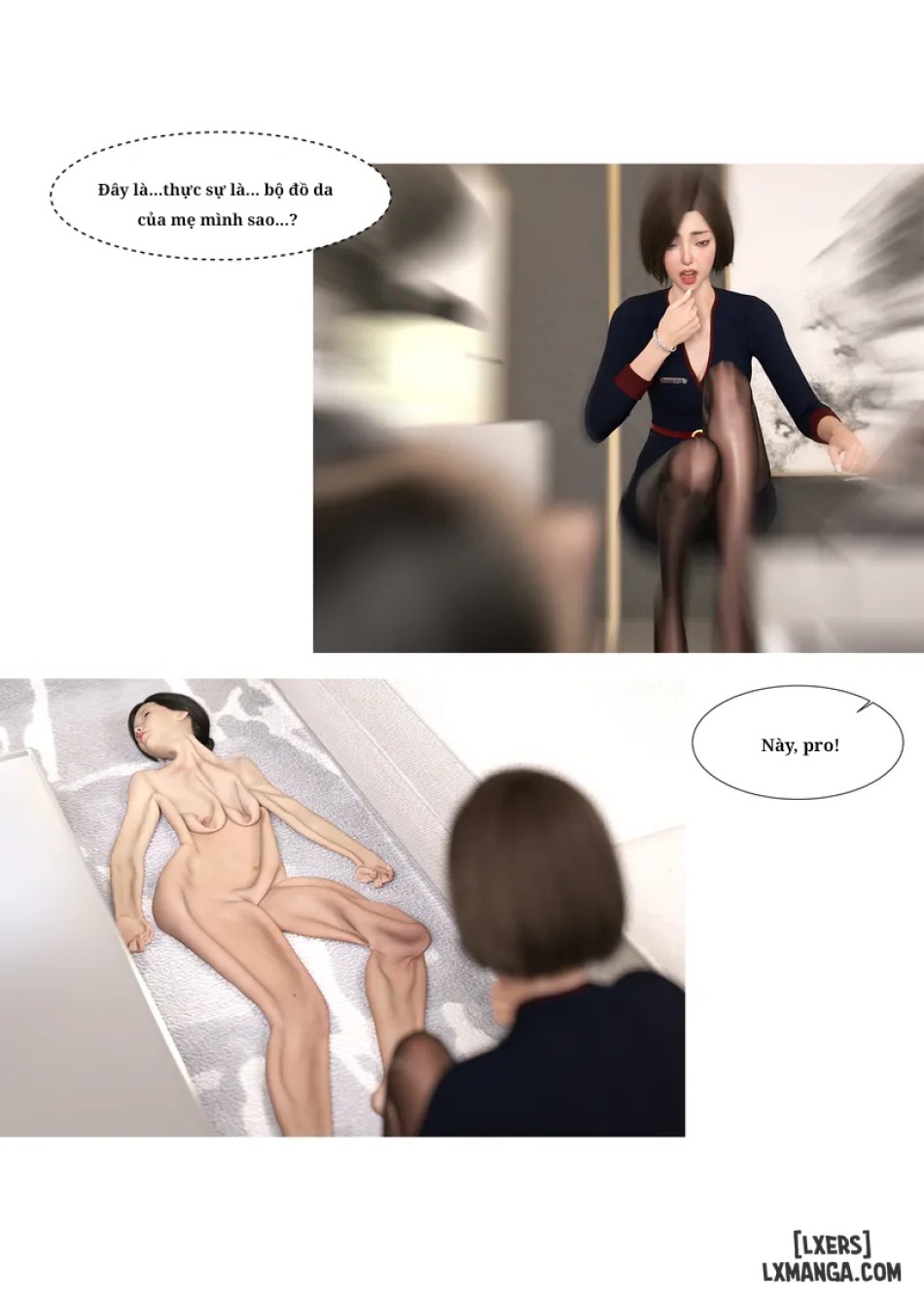 Mẹ tôi bị thằng bạn chơi. 