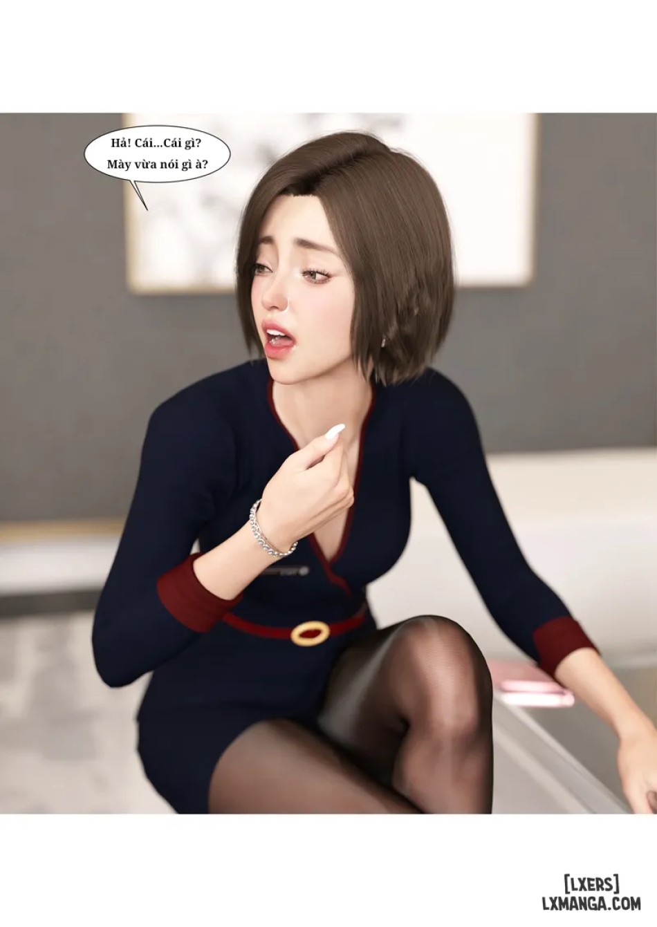 Mẹ tôi bị thằng bạn chơi. 