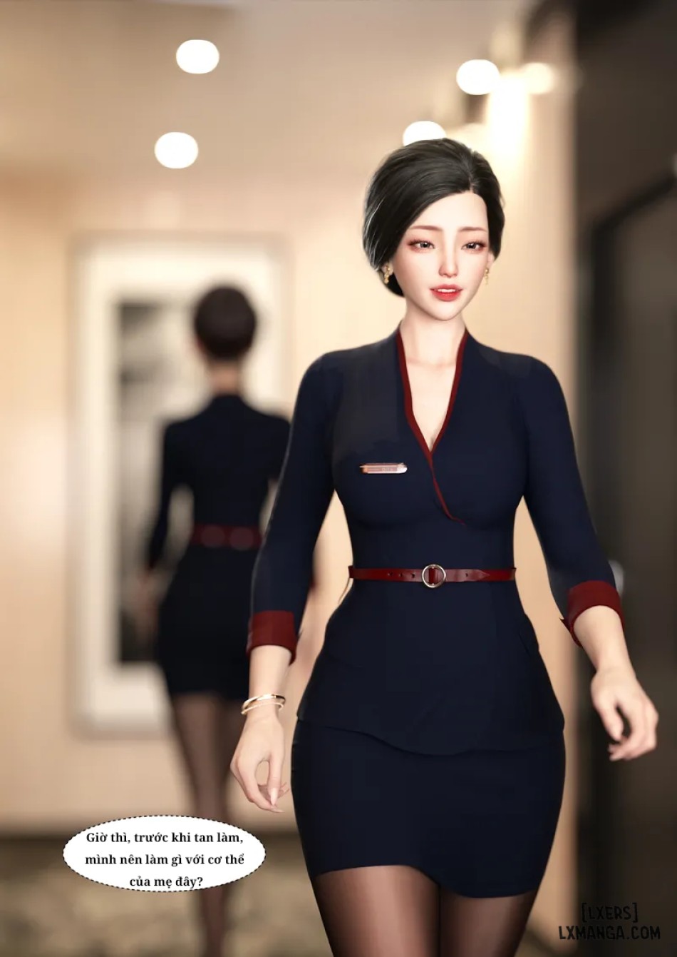 Mẹ tôi bị thằng bạn chơi. 
