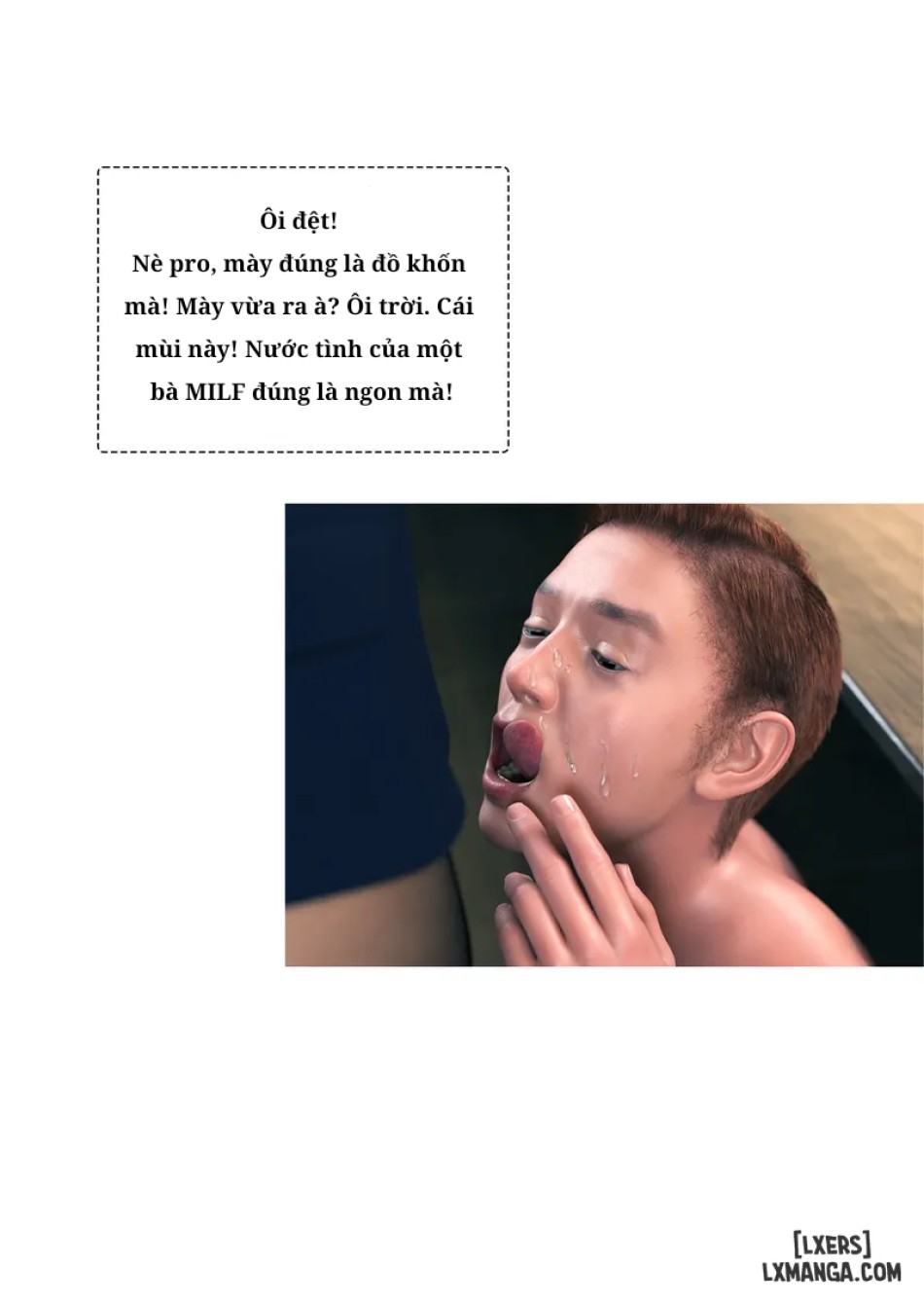 Mẹ tôi bị thằng bạn chơi. 