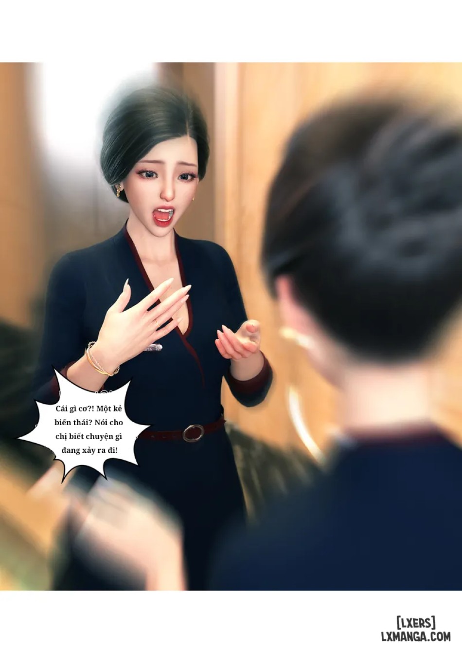 Mẹ tôi bị thằng bạn chơi. 