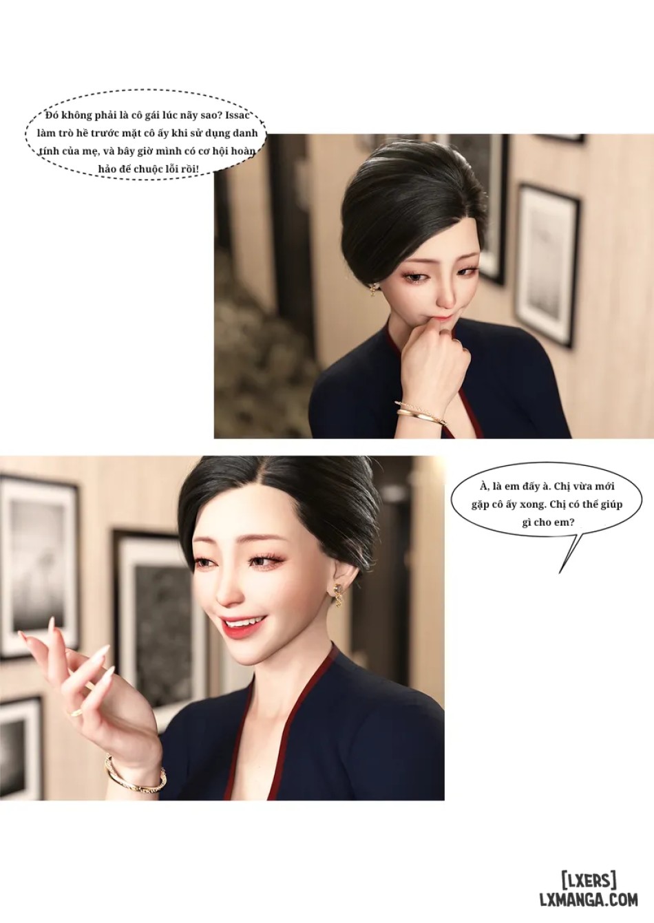Mẹ tôi bị thằng bạn chơi. 