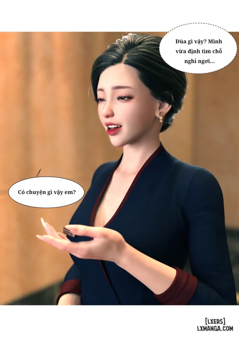Mẹ tôi bị thằng bạn chơi. 