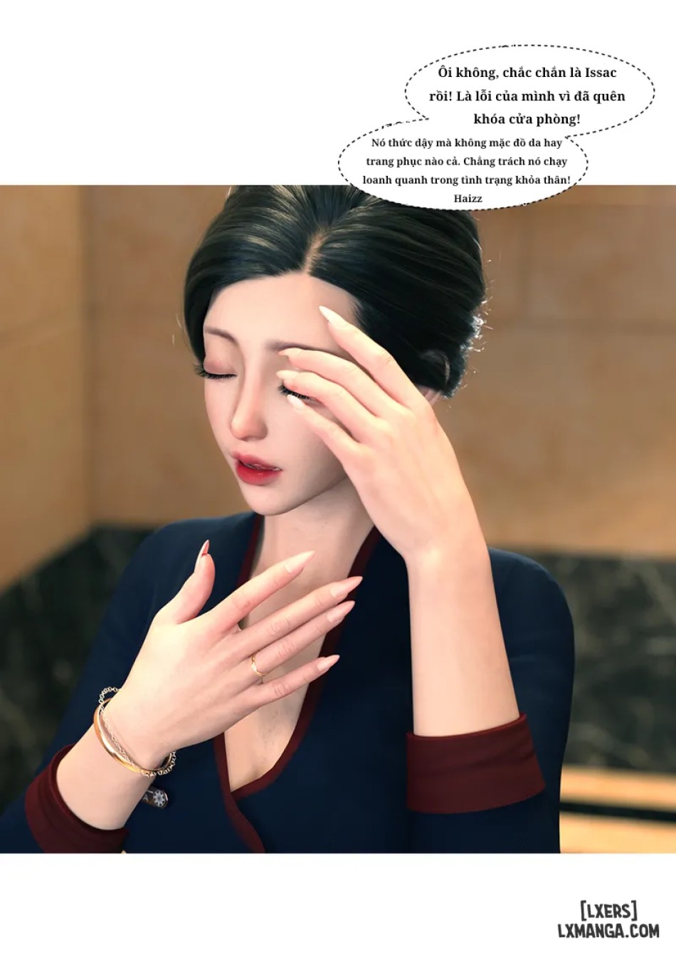 Mẹ tôi bị thằng bạn chơi. 
