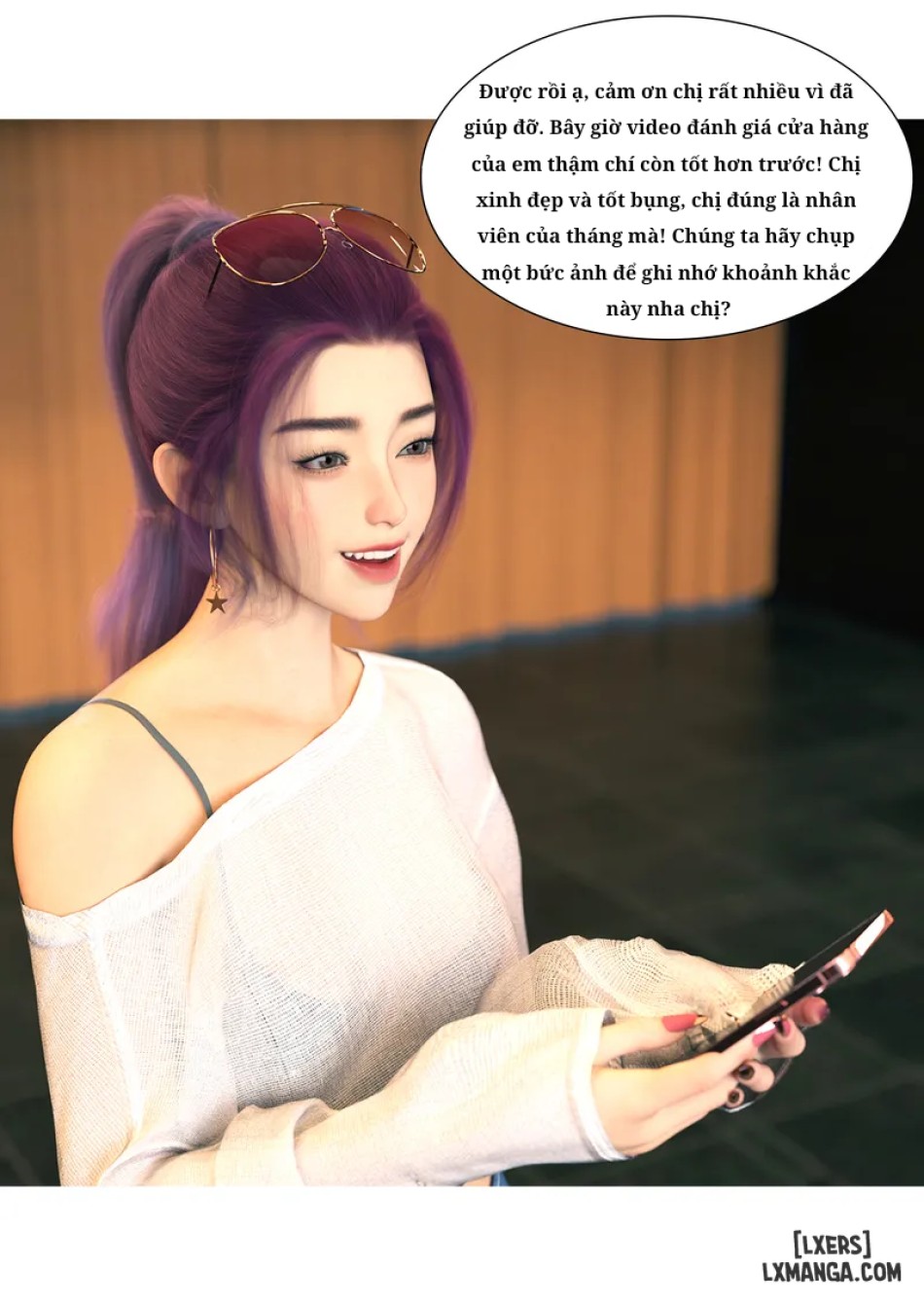 Mẹ tôi bị thằng bạn chơi. 