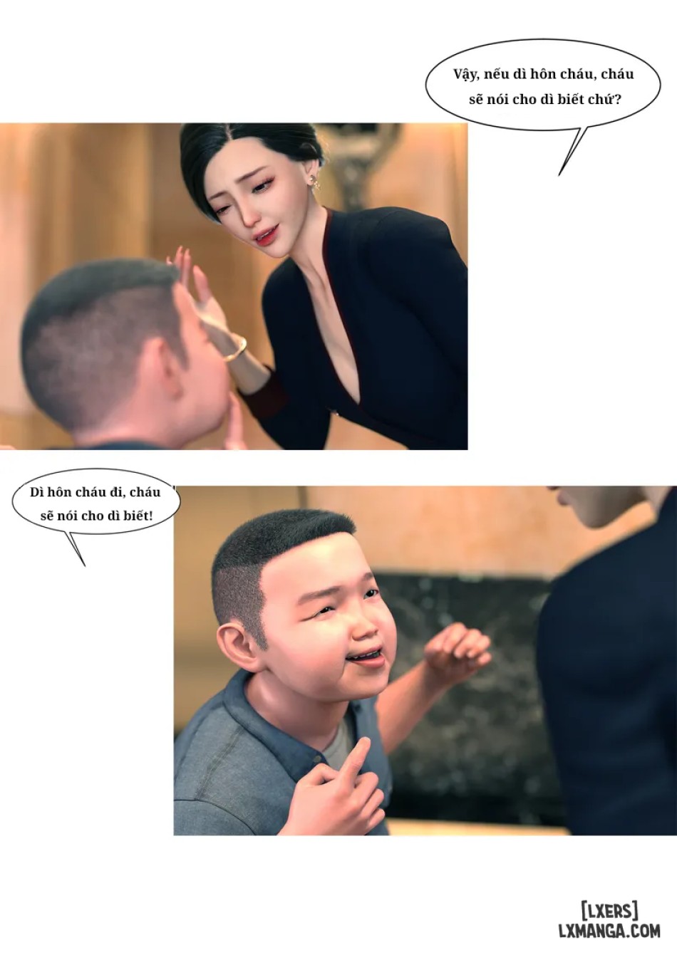 Mẹ tôi bị thằng bạn chơi. 