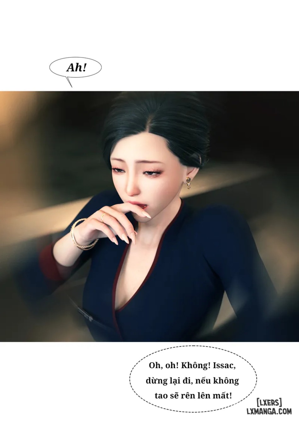 Mẹ tôi bị thằng bạn chơi. 
