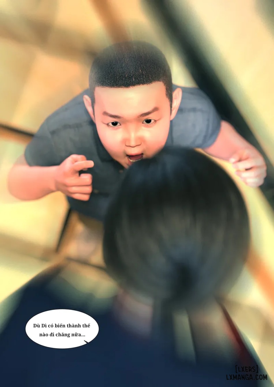 Mẹ tôi bị thằng bạn chơi. 