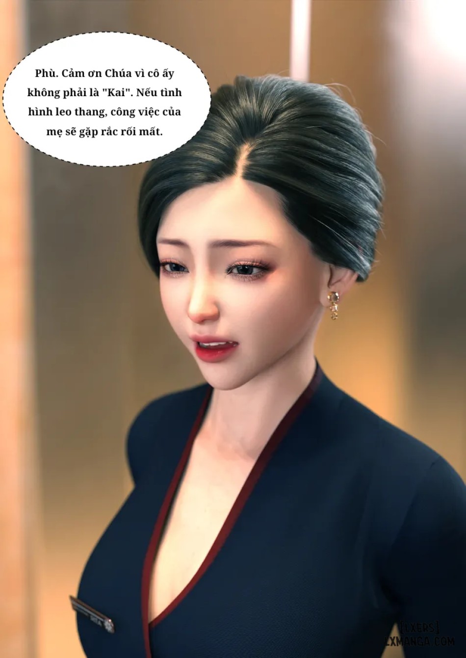 Mẹ tôi bị thằng bạn chơi. 