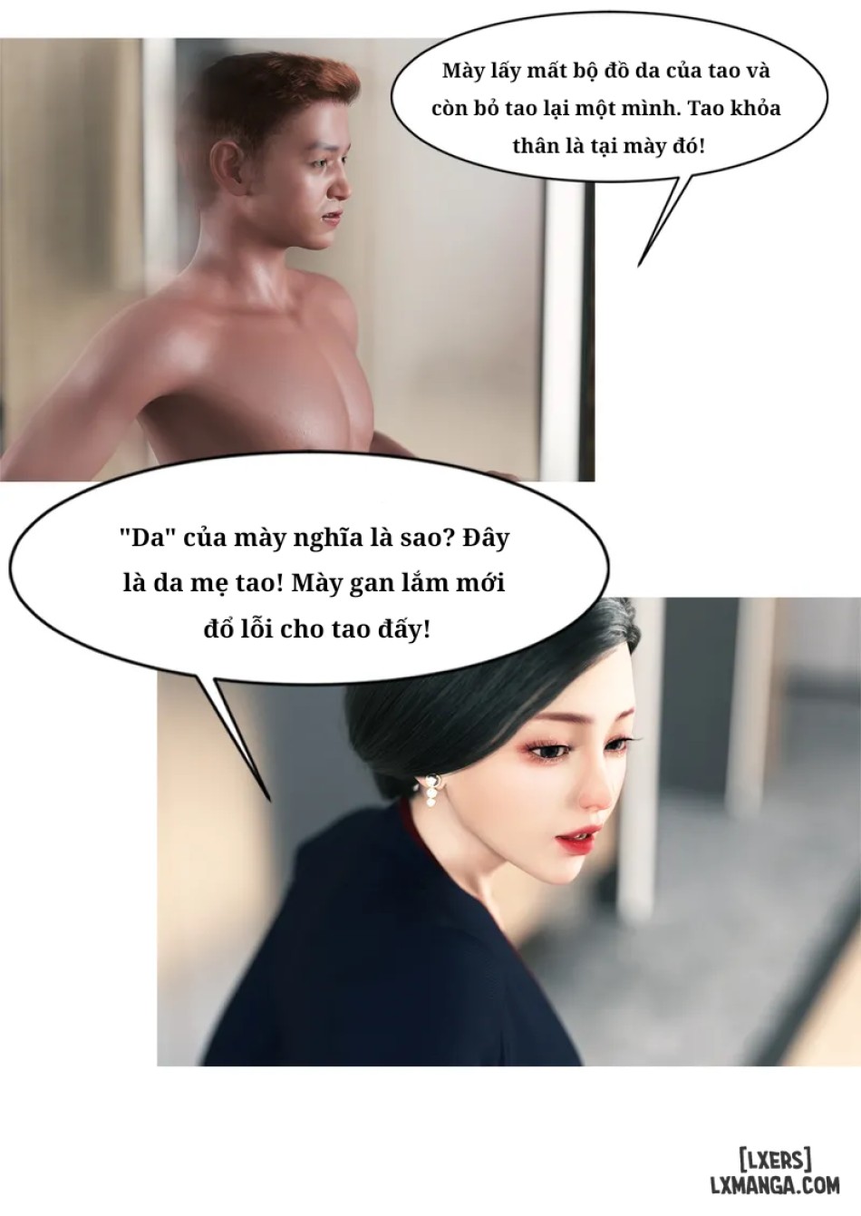 Mẹ tôi bị thằng bạn chơi. 