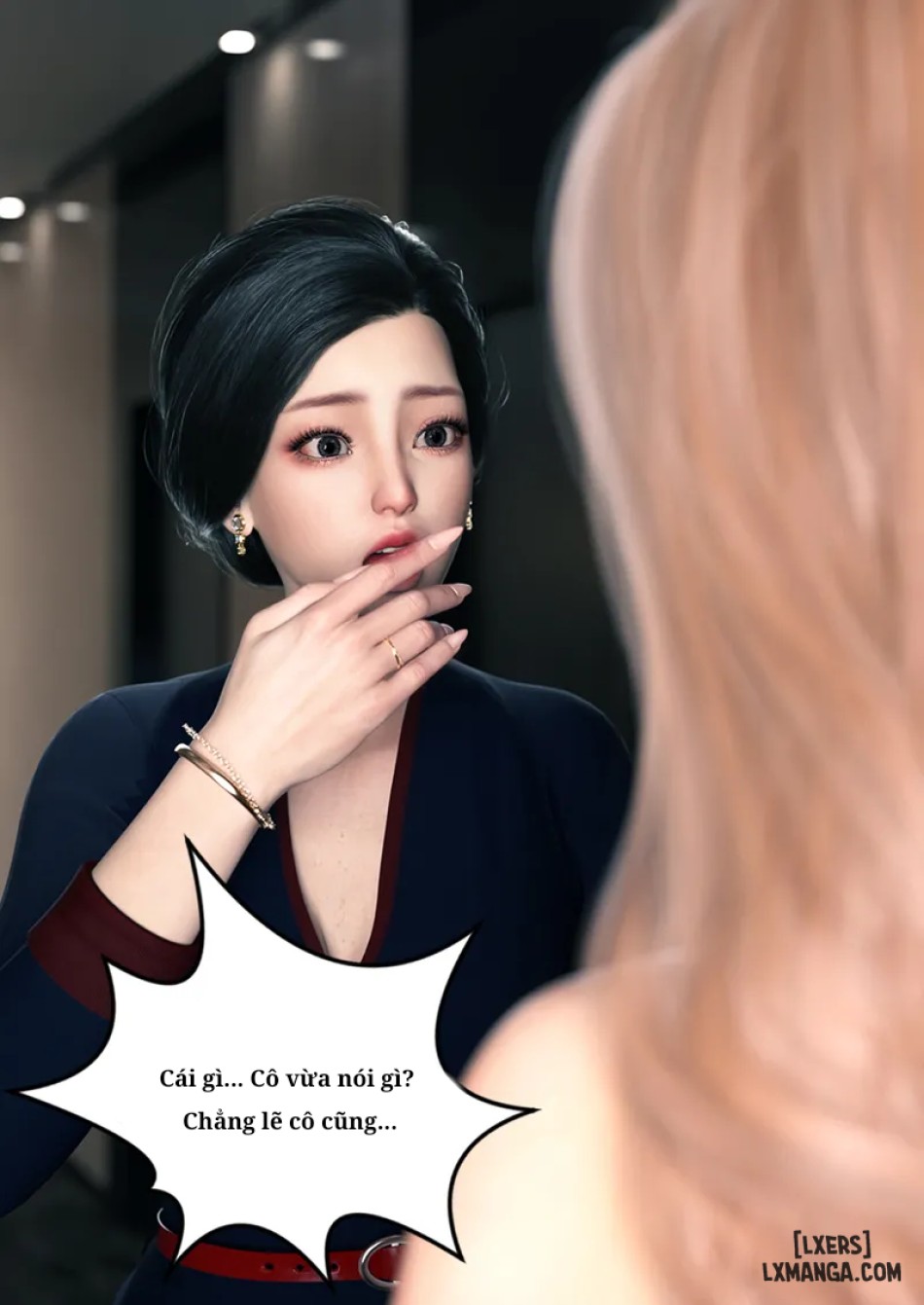 Mẹ tôi bị thằng bạn chơi. 