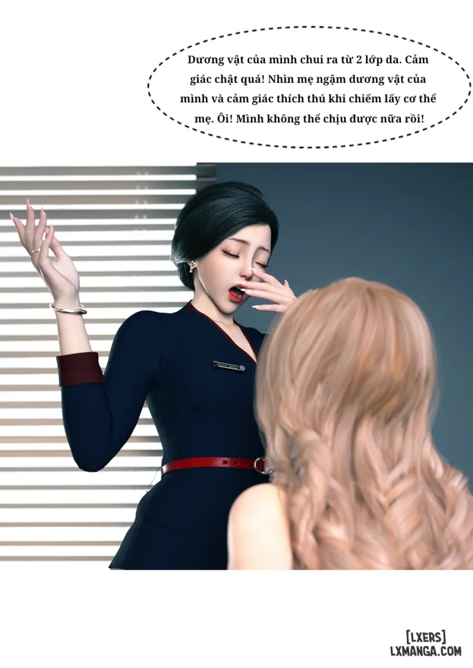 Mẹ tôi bị thằng bạn chơi. 