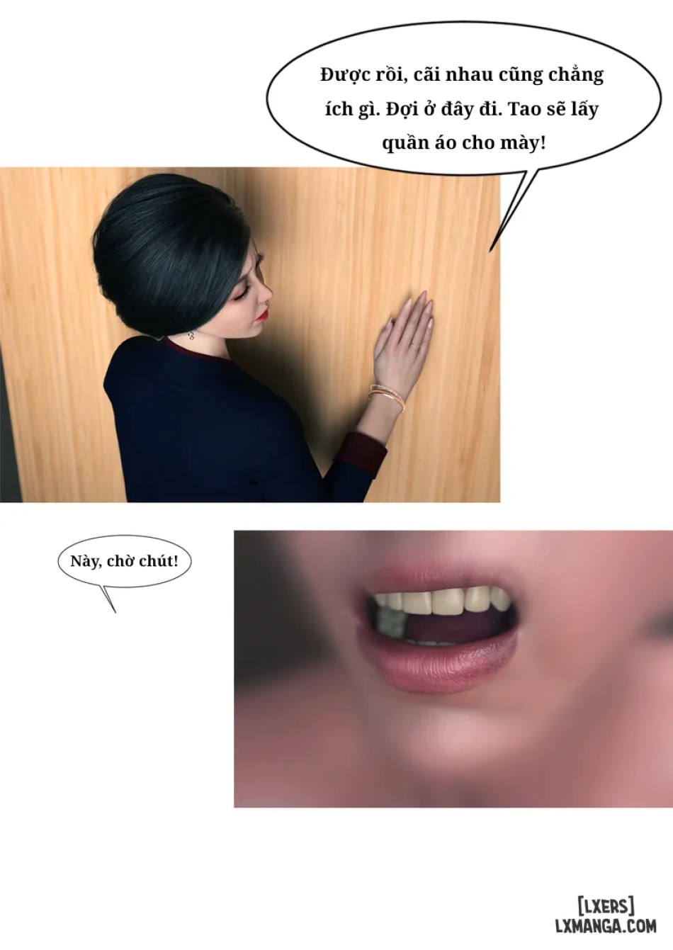 Mẹ tôi bị thằng bạn chơi. 