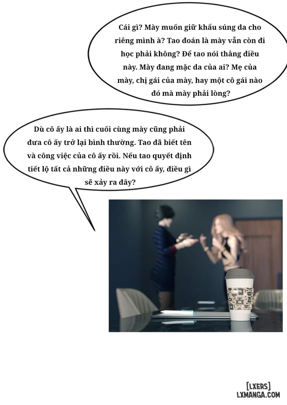 Mẹ tôi bị thằng bạn chơi. 