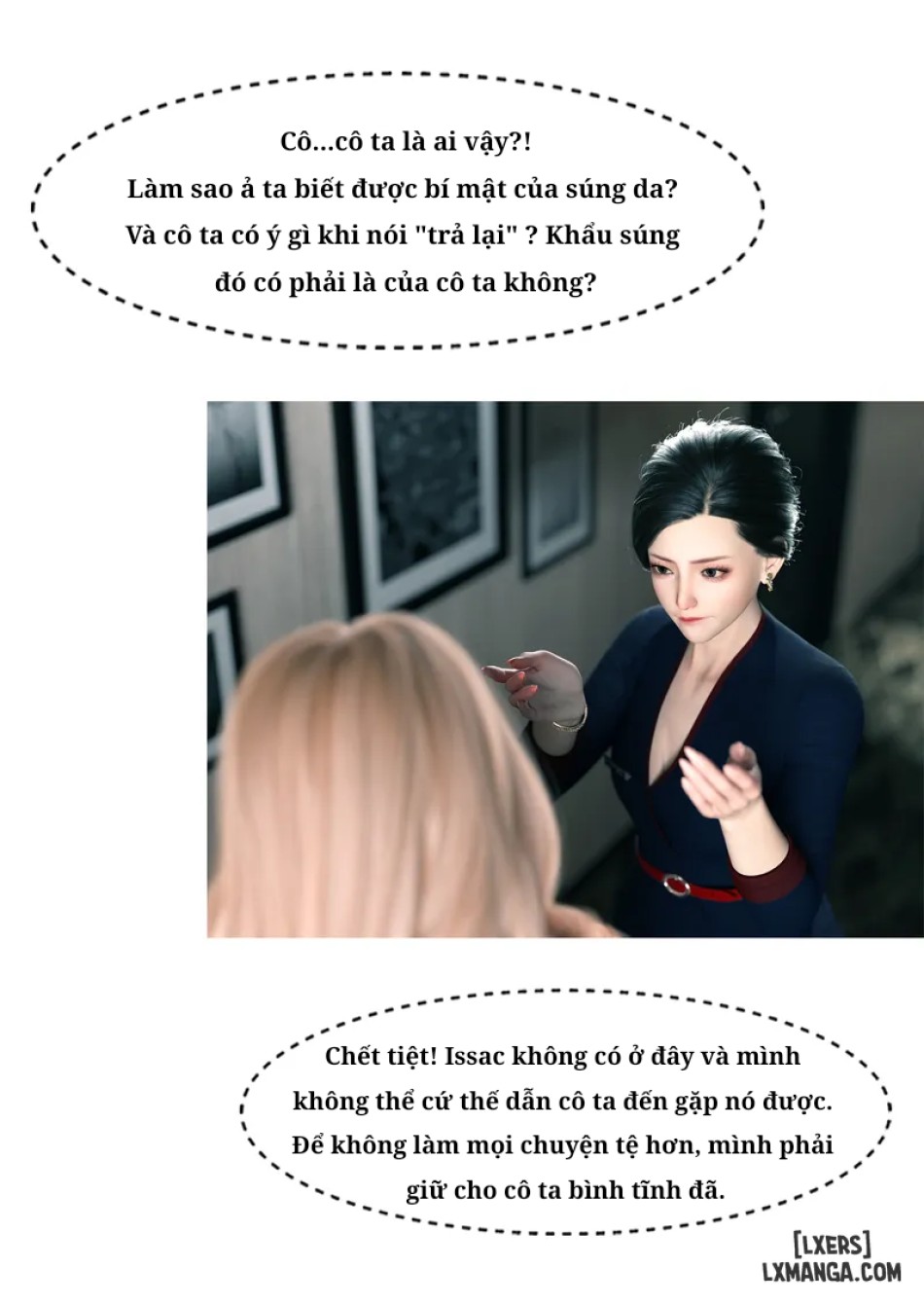 Mẹ tôi bị thằng bạn chơi. 