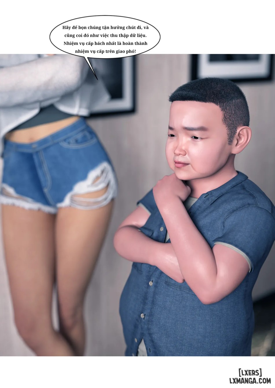 Mẹ tôi bị thằng bạn chơi. 