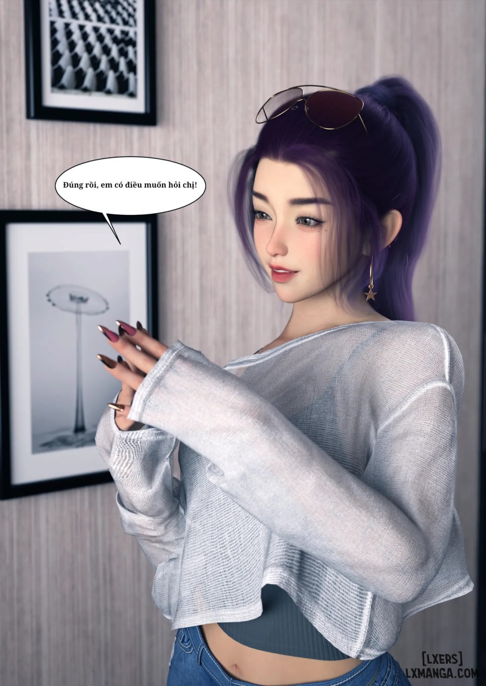 Mẹ tôi bị thằng bạn chơi. 