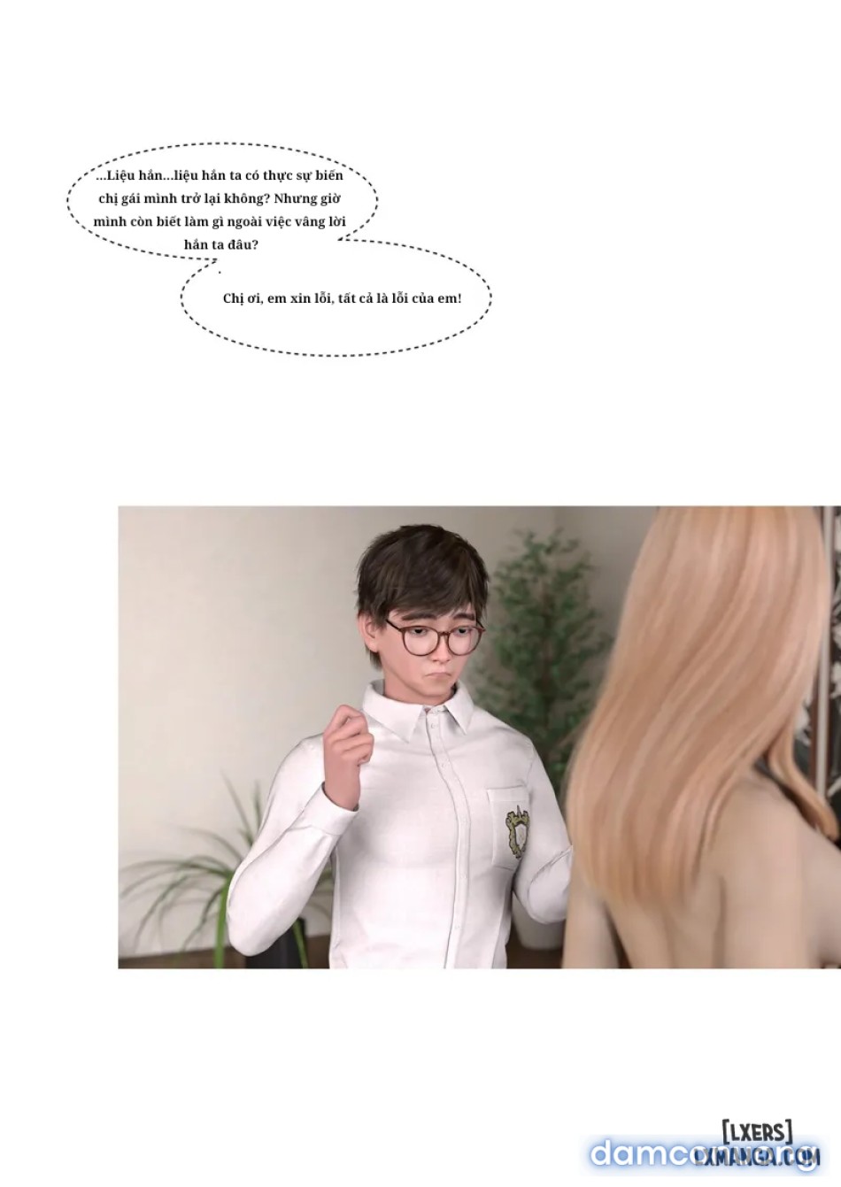 Mẹ tôi bị thằng bạn chơi. 
