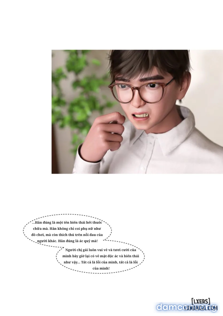 Mẹ tôi bị thằng bạn chơi. 