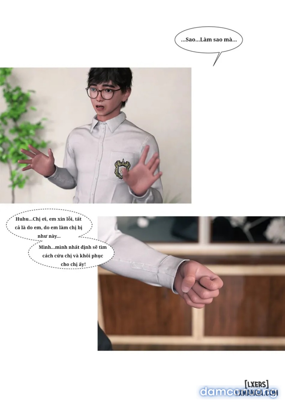 Mẹ tôi bị thằng bạn chơi. 