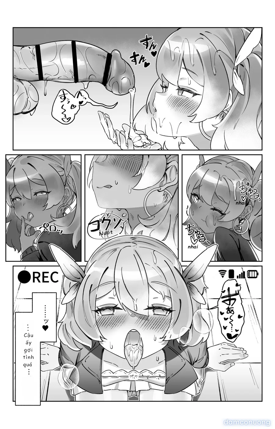 [Enbudo (Enbu)] “Sokubaku” no Tsuyoi Futanari Kanojo to Suki na dake 