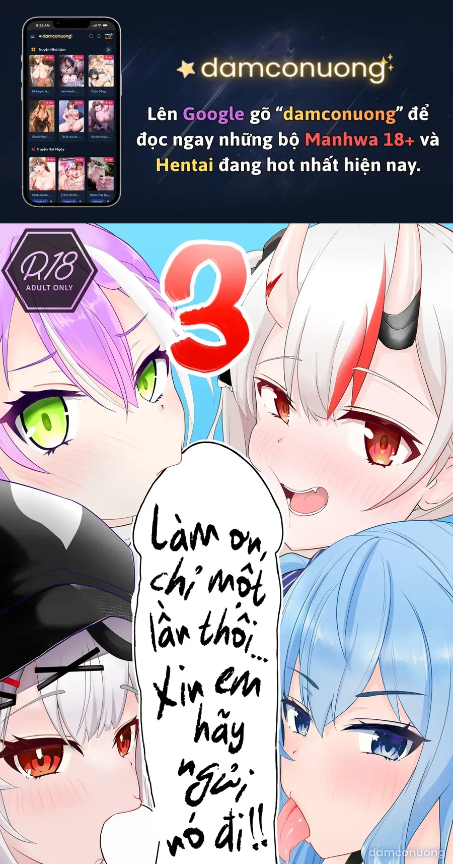 Làm ơn, chỉ một lần thôi... Xin em hãy ngửi nó đi! 