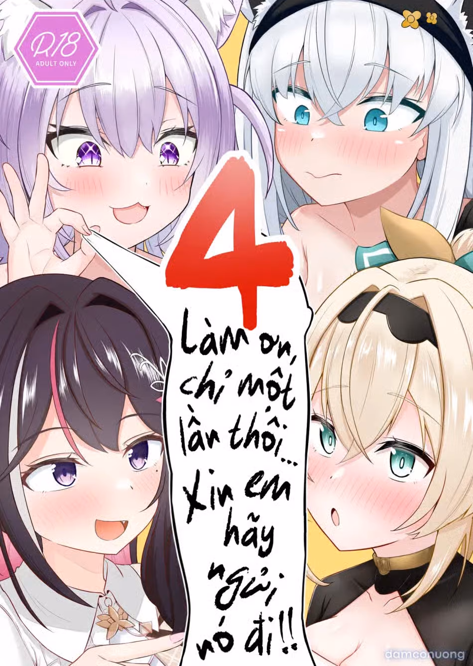 Làm ơn, chỉ một lần thôi... Xin em hãy ngửi nó đi! 