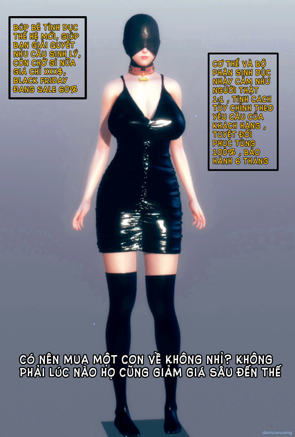 Búp bê tình dục - freak slave doll 