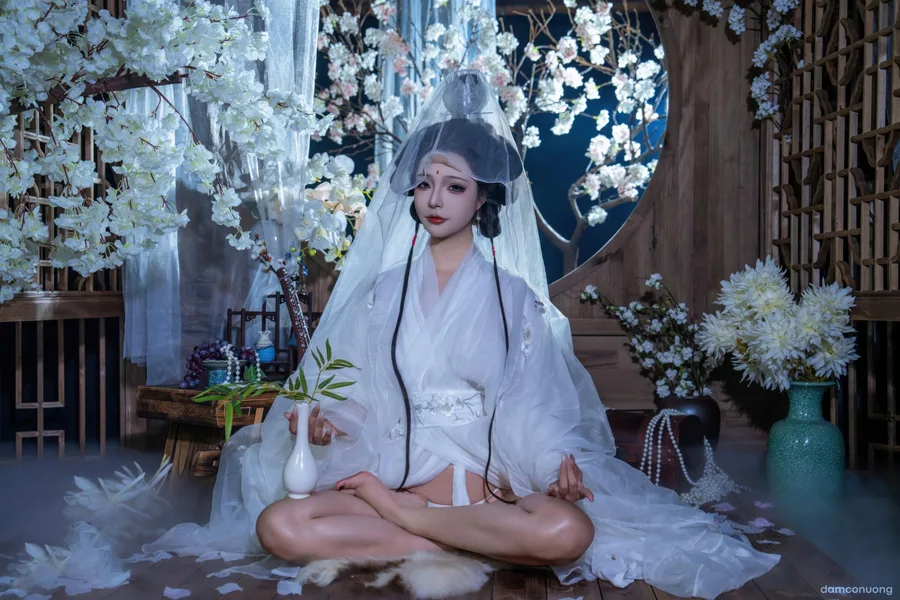 Cosplay Quan Âm Bồ Tát 