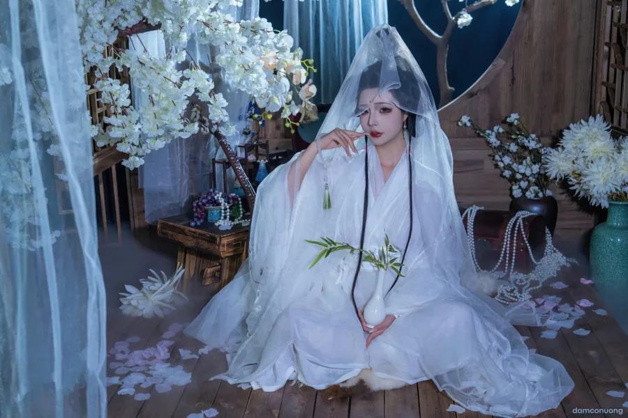 Cosplay Quan Âm Bồ Tát 