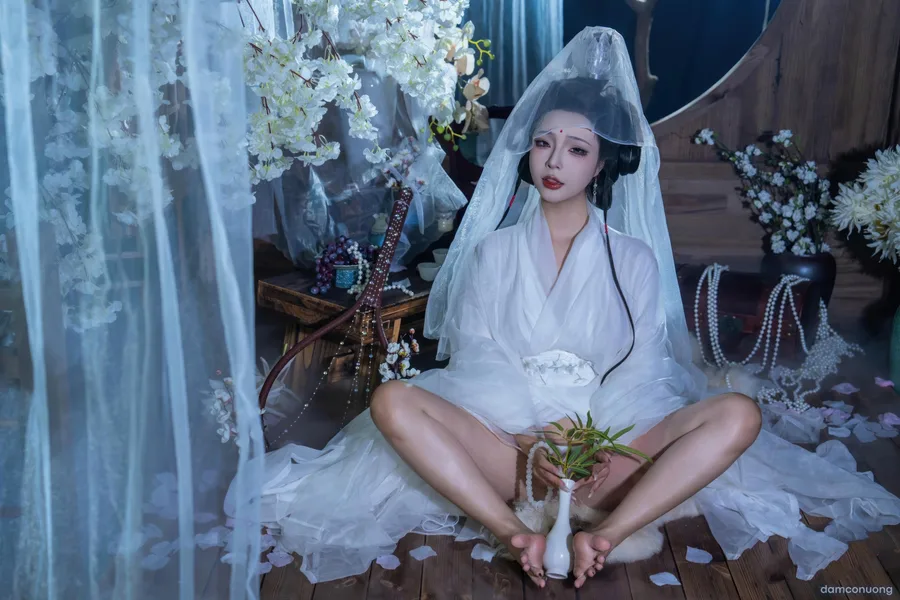 Cosplay Quan Âm Bồ Tát 