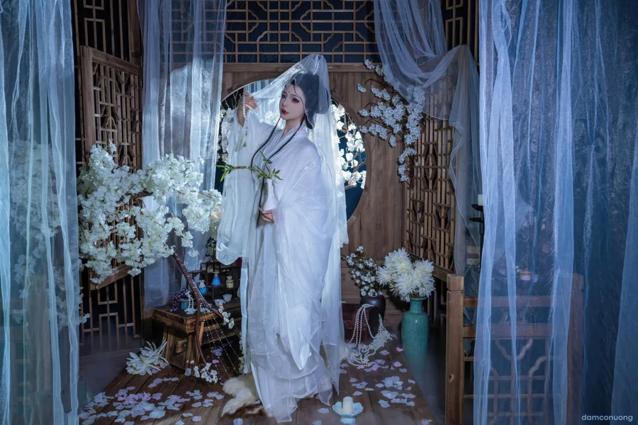 Cosplay Quan Âm Bồ Tát 