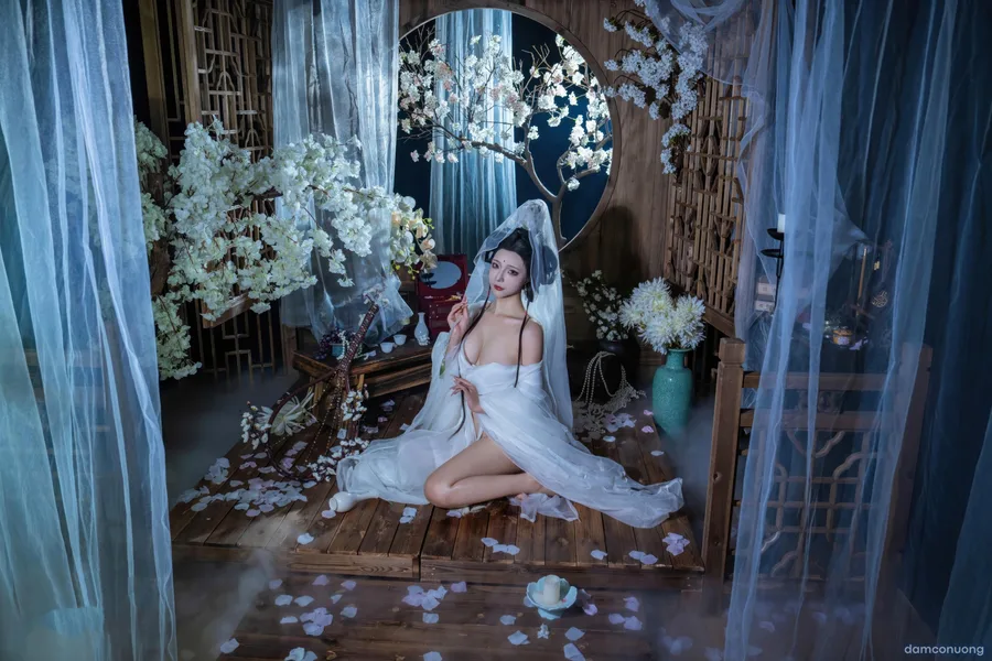 Cosplay Quan Âm Bồ Tát 