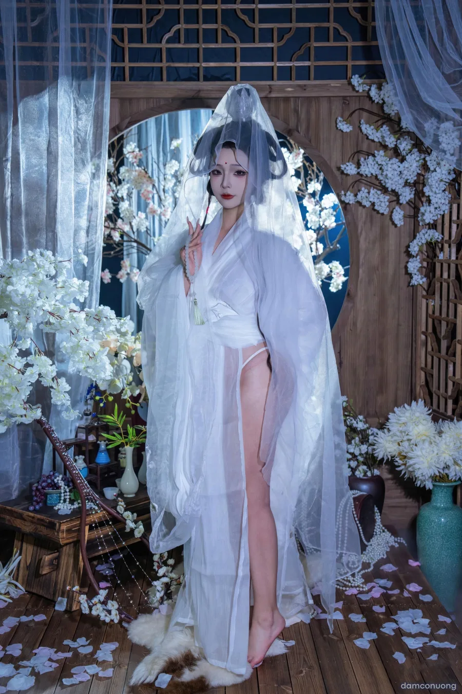 Cosplay Quan Âm Bồ Tát 